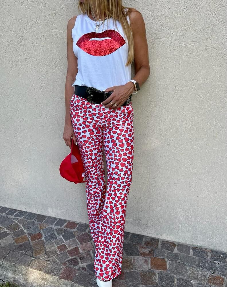 Pantalon boston corazon